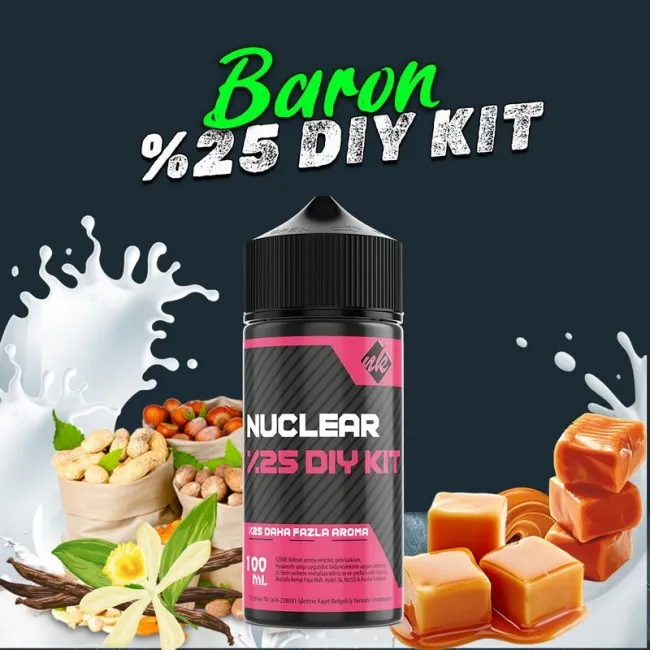 %25 Baron Yüksek Aroma Dıy-Kit