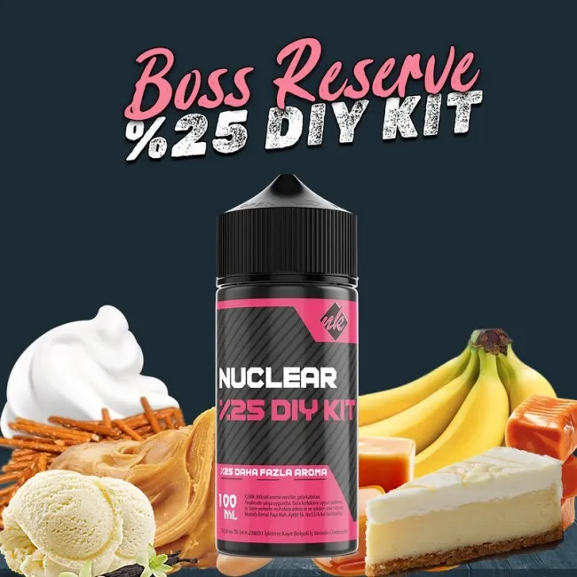 %25 Boss Reserve Cuttwood Yüksek Aroma Dıy-Kit