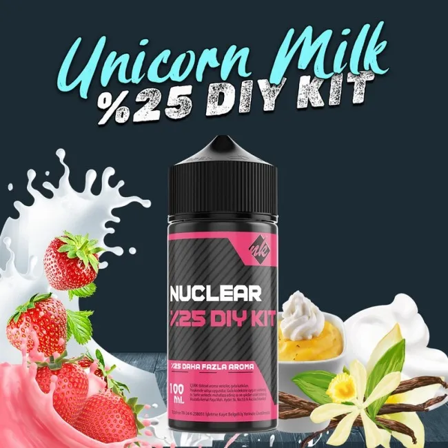 %25 Cuttwood Unicorn Milk Yüksek Aroma Dıy Kit