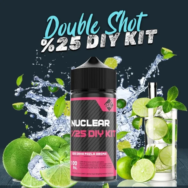 %25 Double Shot Yüksek Aroma Dıy-Kit All Day