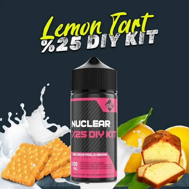 %25 Lemon Tart Yüksek Aroma Dıy-Kit 