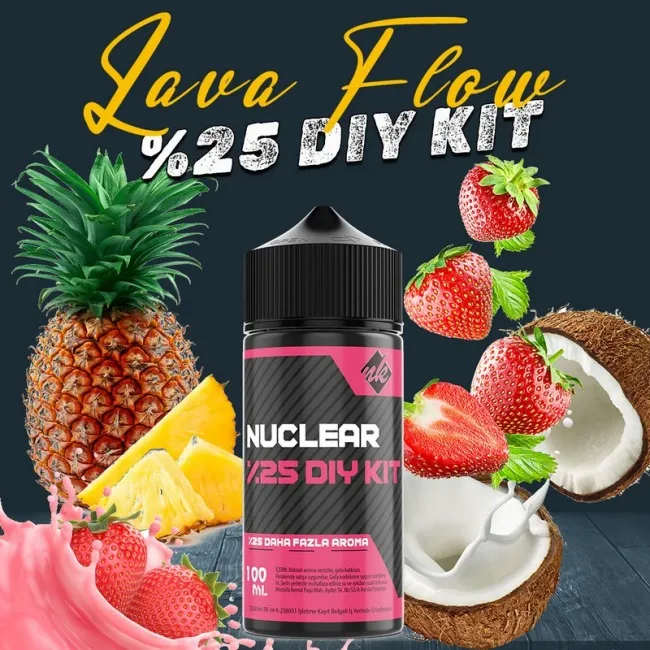 %25 Naked Lava Flow Yüksek Aroma Dıy-Kit