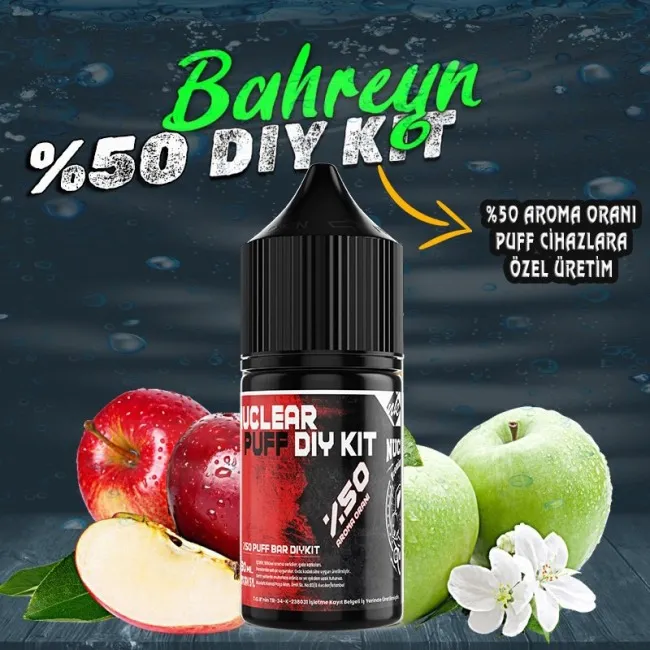 %50 Puff - Bar Dıy Kit Aroma Bahreyn