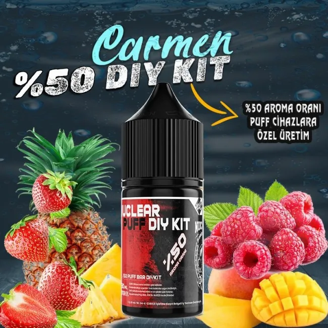%50 Puff - Bar Dıy Kit Aroma Carmen