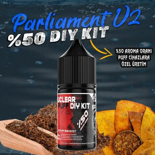 %50 Puff - Bar Dıy Kit Aroma Parliament V2