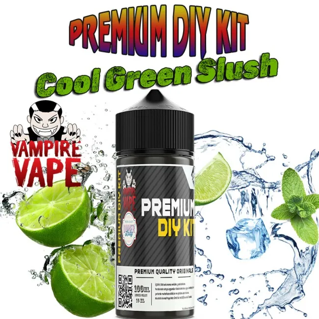 Vampire Vape Cool Green Slash Dıy Kit Aroma