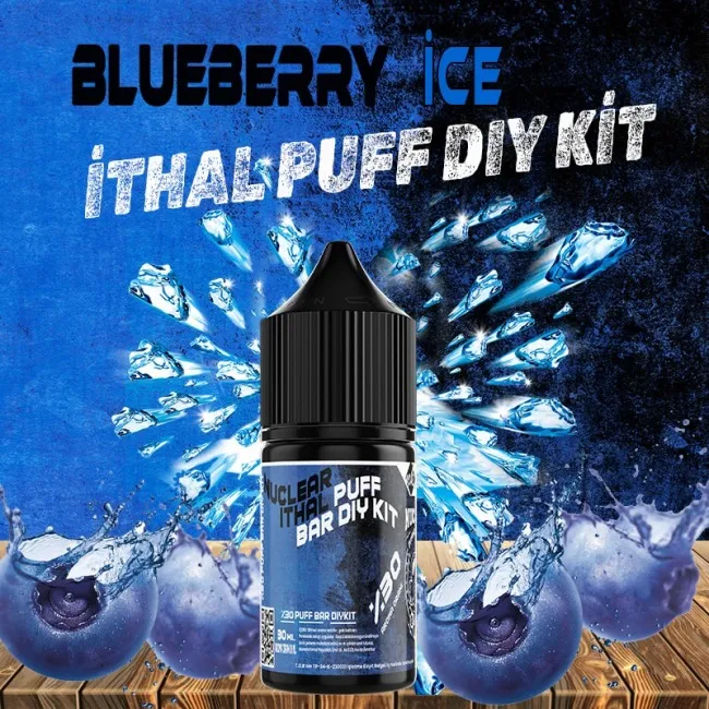 Puff - Bar İthal Dıy Kit Aroma Blueberry İce