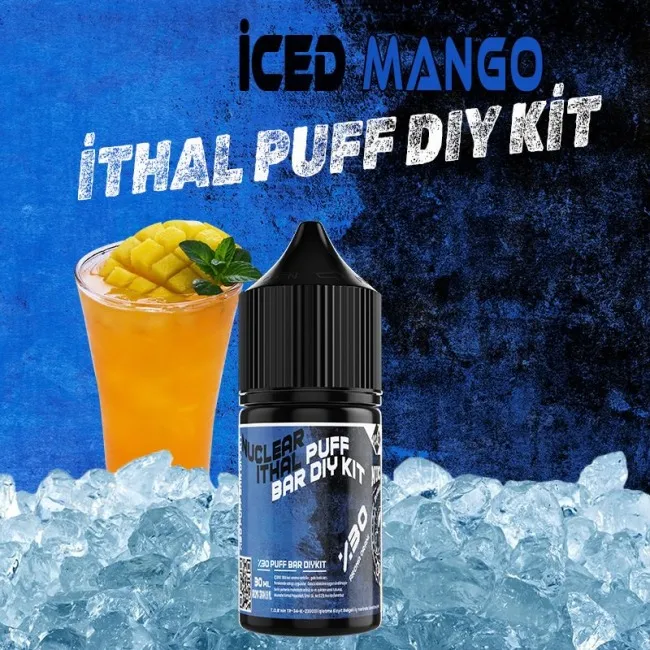 Puff - Bar İthal Dıy Kit Aroma İced Mango