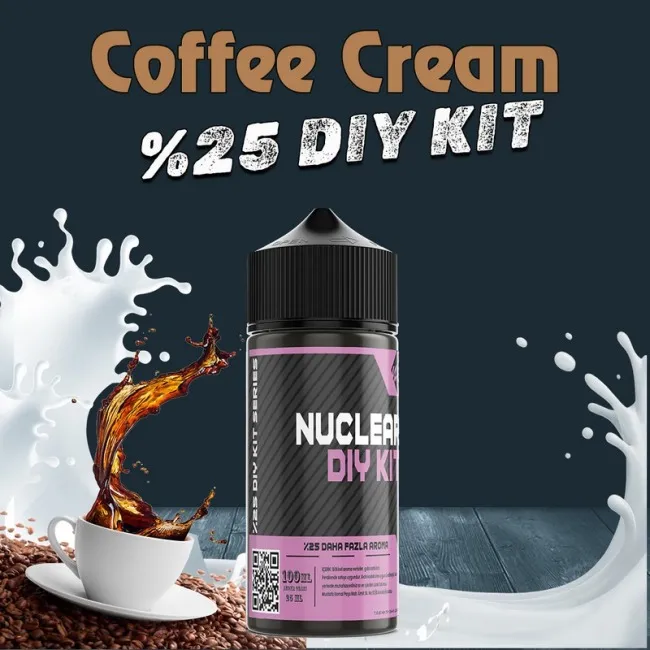%25  Coffee Cream Yüksek Aroma Dıy-Kit 