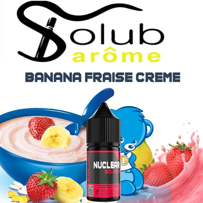 Solub Banana Fraise Creme Aroma