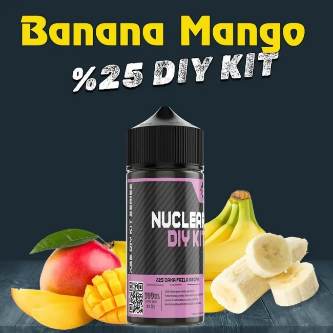 %25 Banana Mango Yüksek Aroma Dıy-Kit 
