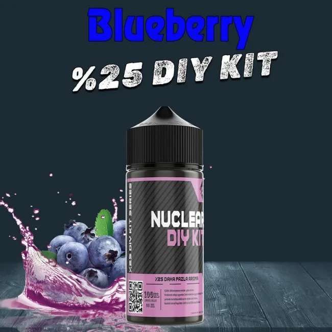 %25 Blueberry Yüksek Aroma Dıy-Kit Vamp Series