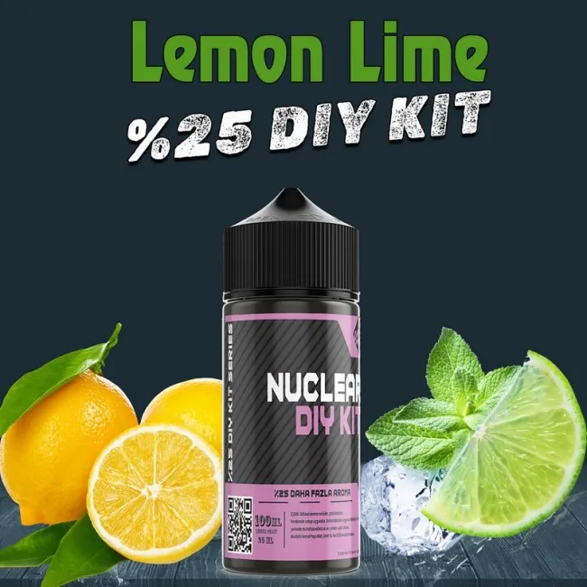 %25 Lemon Lime Yüksek Aroma Dıy-Kit Vamp Series