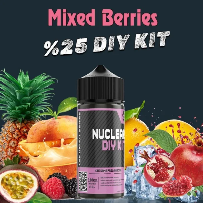 %25 Mixed Berries Yüksek Aroma Dıy-Kit Doz Series