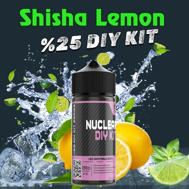 %25 Shisha Lemon Yüksek Aroma Dıy-Kit 