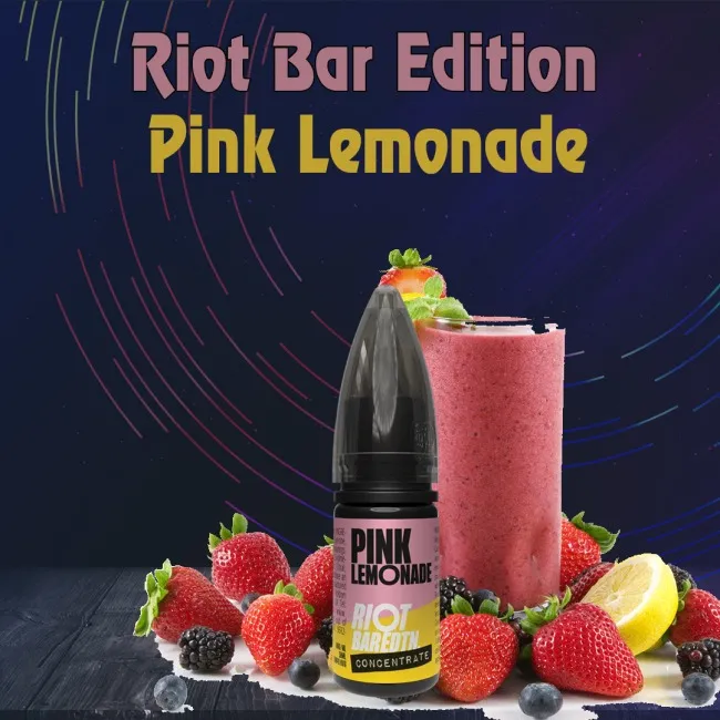 Riot Bar Edition Pink Lemonade Aroma Orjinal Şişe