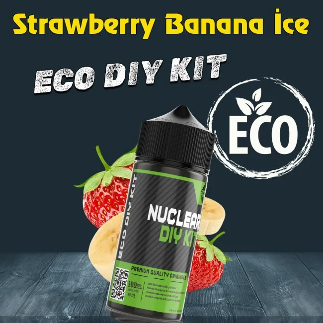 Eco Strawberry Banana Ice Dıy-Kit Aroma Drif Series