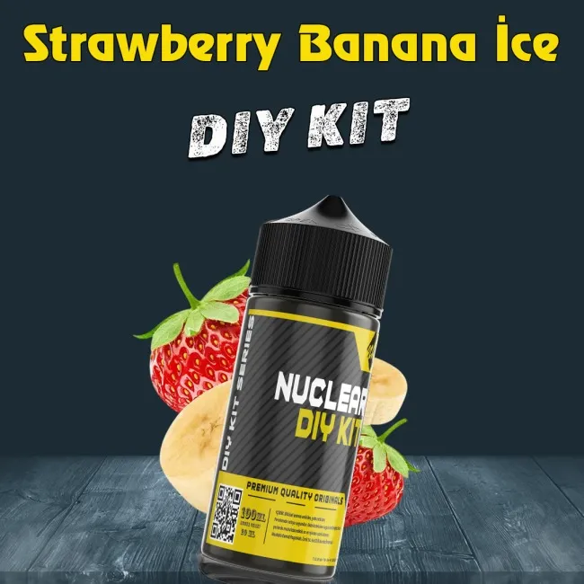 Strawberry Banana Ice Dıy-Kit Aroma Drif Series