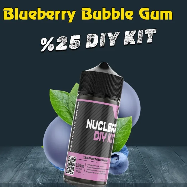 %25 Blueberry Bubblegum Yüksek Aroma Dıy-Kit Drif Series
