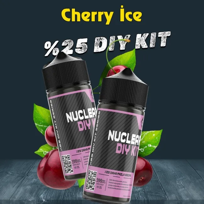 %25 Cherry İce Yüksek Aroma Dıy-Kit Drif Series