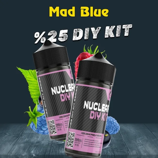 %25 Mad Blue Yüksek Aroma Dıy-Kit Drif Series