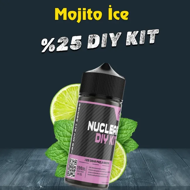 %25 Mojito Ice Yüksek Aroma Dıy-Kit Drif Series