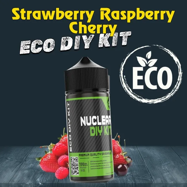 Eco Strawberry Raspberry Cherry Dıy-Kit Aroma Drif Series