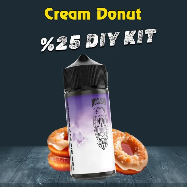 %25 Cream Donut Yüksek Aroma Dıy-Kit Drif Series