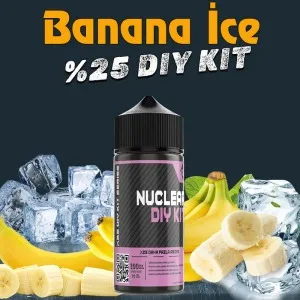 %25  Banana İce Yüksek Aroma Dıy-Kit 