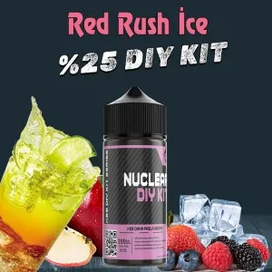 %25 Red Rush İce Yüksek Aroma Dıy-Kit Doz Series