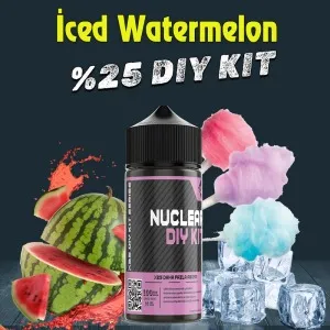 %25 İced Watermelon Yüksek Aroma Dıy-Kit Doz Series