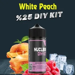%25 White Peach Yüksek Aroma Dıy-Kit Doz Series