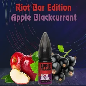 Riot Bar Edition Apple Blackcurrant Aroma Orjinal Şişe