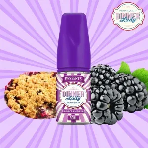 Dinner Lady Blackberry Crumble 30 ML Orjinal Şişe Aroma