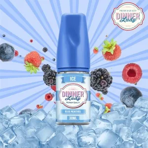 Dinner Lady Blue Menthol 30 ML Orjinal Şişe Aroma
