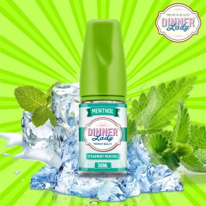 Dinner Lady Spearmint Menthol 30 ML Orjinal Şişe Aroma