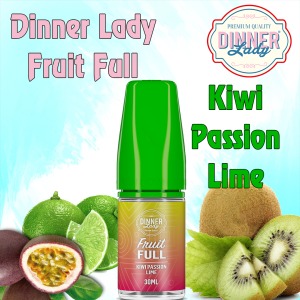 Dinner Lady Fruit Full Kiwi Passion Lime Aroma Orjinal Şişe