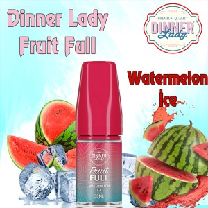 Dinner Lady Fruit Full Watermelon İce Aroma Orjinal Şişe