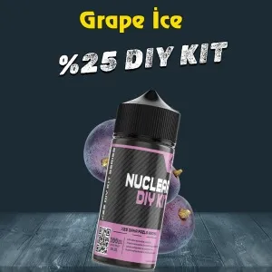 %25 Grape Ice Yüksek Aroma Dıy-Kit Drif Series