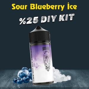%25 Sour Blueberry İce Yüksek Aroma Dıy-Kit Drif Series